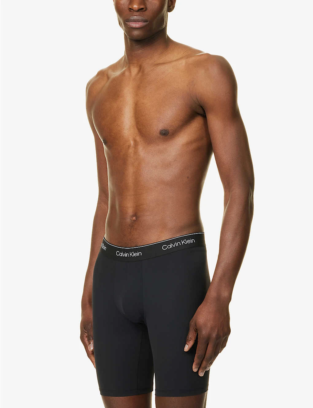 Calvin Klein Logo-waistband Stretch-woven Cycling Shorts 2 Calvin Klein Logo-waistband Stretch-woven Cycling Shorts - Image 2