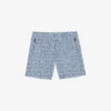 Ted Baker Crabbe Geometric-print Regular-fit Woven Swim Shorts