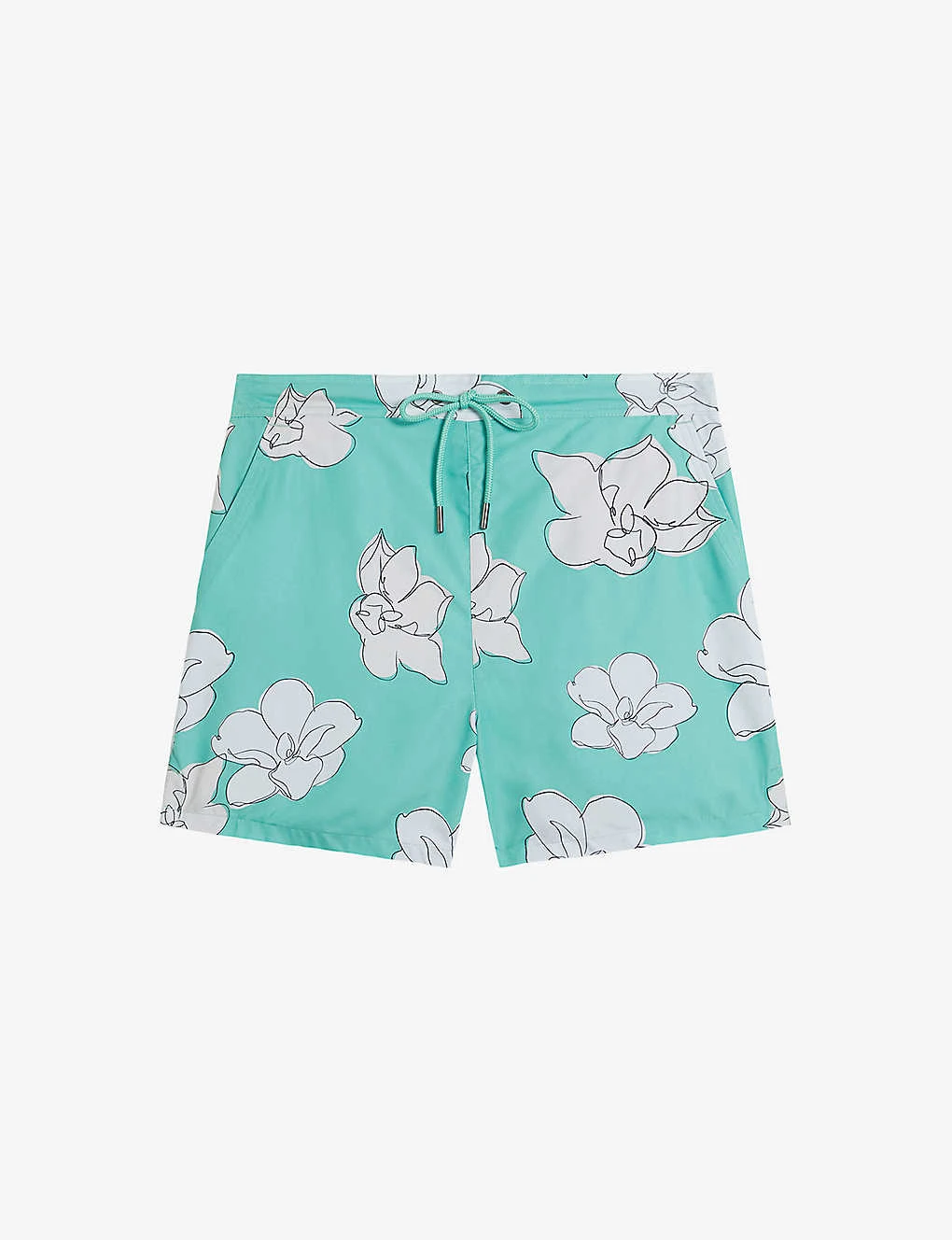 Ted Baker Ampbell Floral-print Recycled-polyester Swim Shorts 1 Ted Baker Ampbell Floral-print Recycled-polyester Swim Shorts
