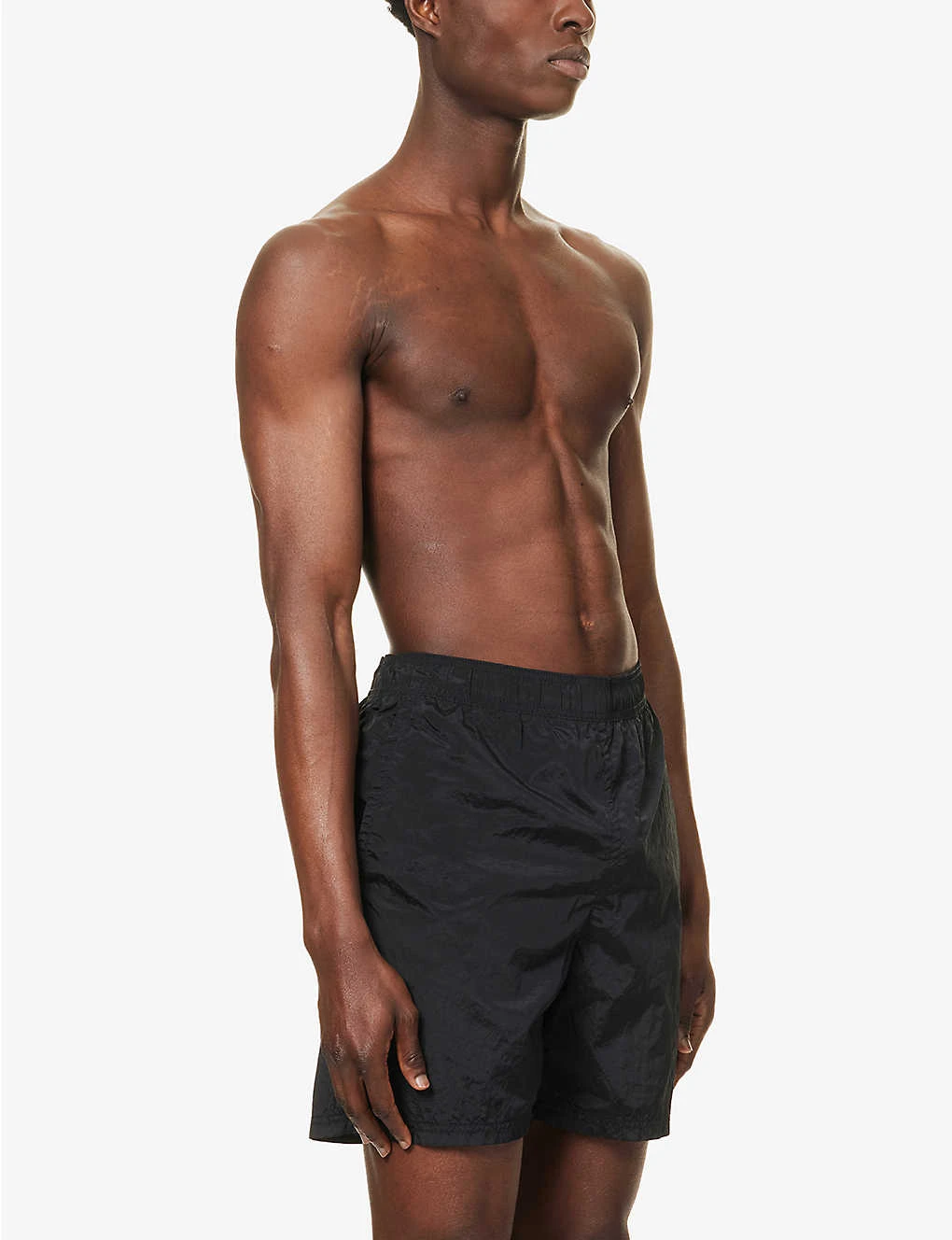 Stone Island Logo-patch Elasticated-waist Swim Shorts 3 Stone Island Logo-patch Elasticated-waist Swim Shorts - Image 3