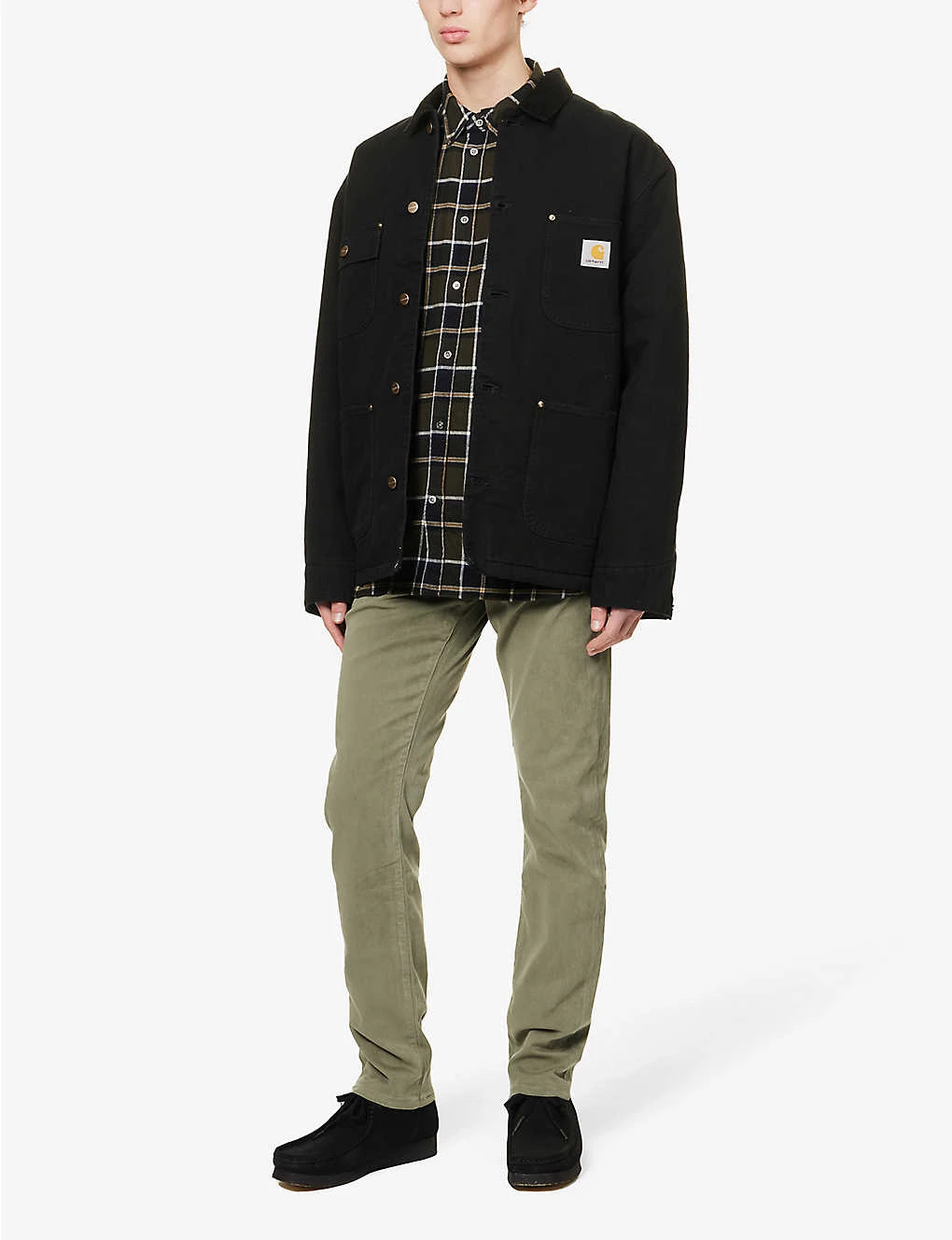 FRAME L’homme Slim-fit Straight-leg Stretch-woven Trousers 2 FRAME L’homme Slim-fit Straight-leg Stretch-woven Trousers - Image 2