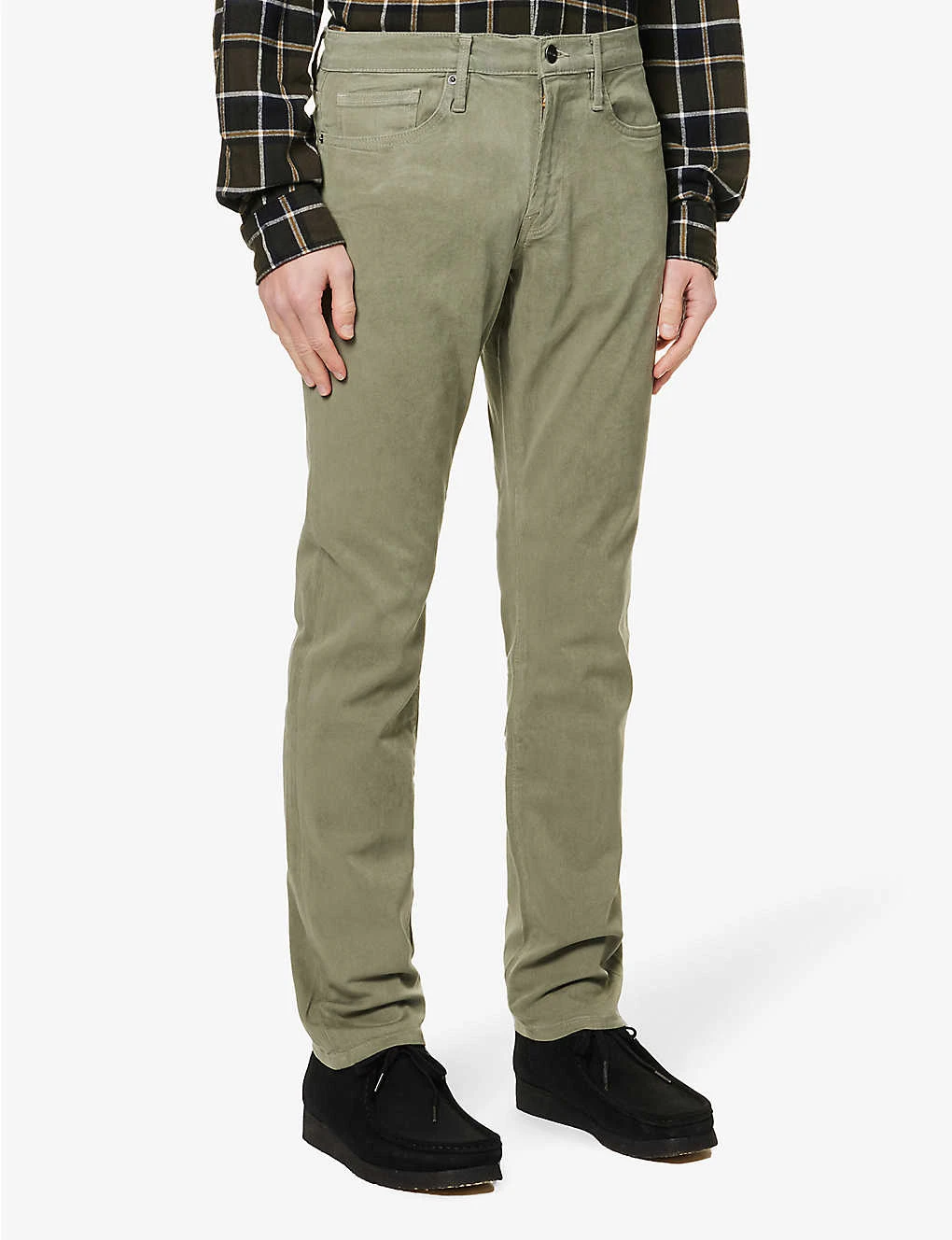 FRAME L’homme Slim-fit Straight-leg Stretch-woven Trousers 3 FRAME L’homme Slim-fit Straight-leg Stretch-woven Trousers - Image 3