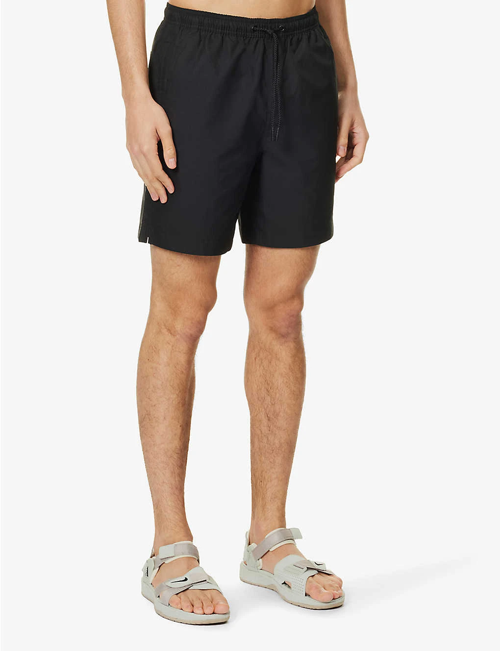 Fred Perry Classic Logo-embroidered Swim Shorts 3 Fred Perry Classic Logo-embroidered Swim Shorts - Image 3