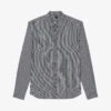 THE KOOPLES Classic-collar Check Regular-fit Cotton Shirt