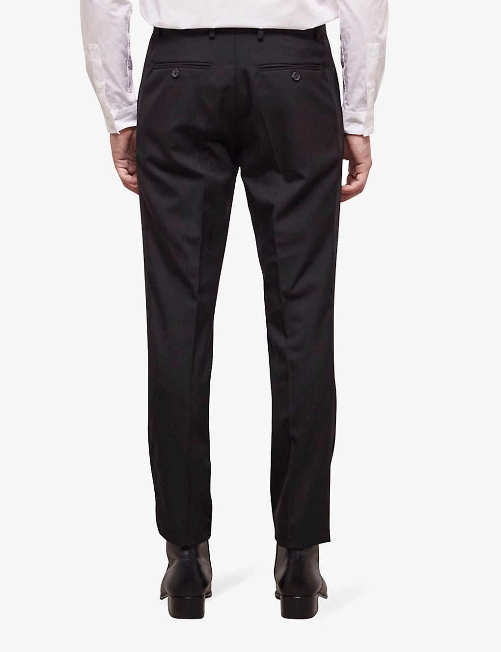 THE KOOPLES Side-strip Slim-fit Wool Trousers 4 THE KOOPLES Side-strip Slim-fit Wool Trousers - Image 4