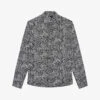 THE KOOPLES Paisley-print Casual-fit Woven Shirt