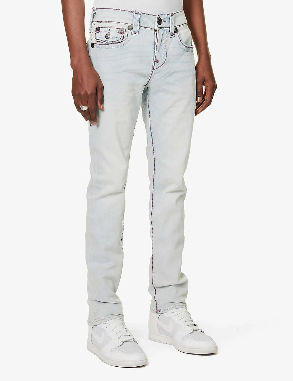 True Religion Rocco Tapered-leg Regular-fit Stretch-denim Jeans 3 True Religion Rocco Tapered-leg Regular-fit Stretch-denim Jeans - Image 3