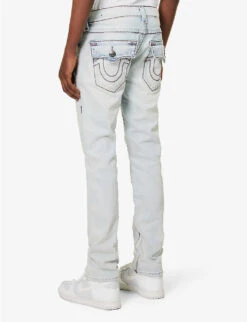 True Religion Rocco Tapered-leg Regular-fit Stretch-denim Jeans 10 True Religion Rocco Tapered-leg Regular-fit Stretch-denim Jeans -Outlet Daily Tops Store R04134916 HAMILTONCOVELIGHT ALT03