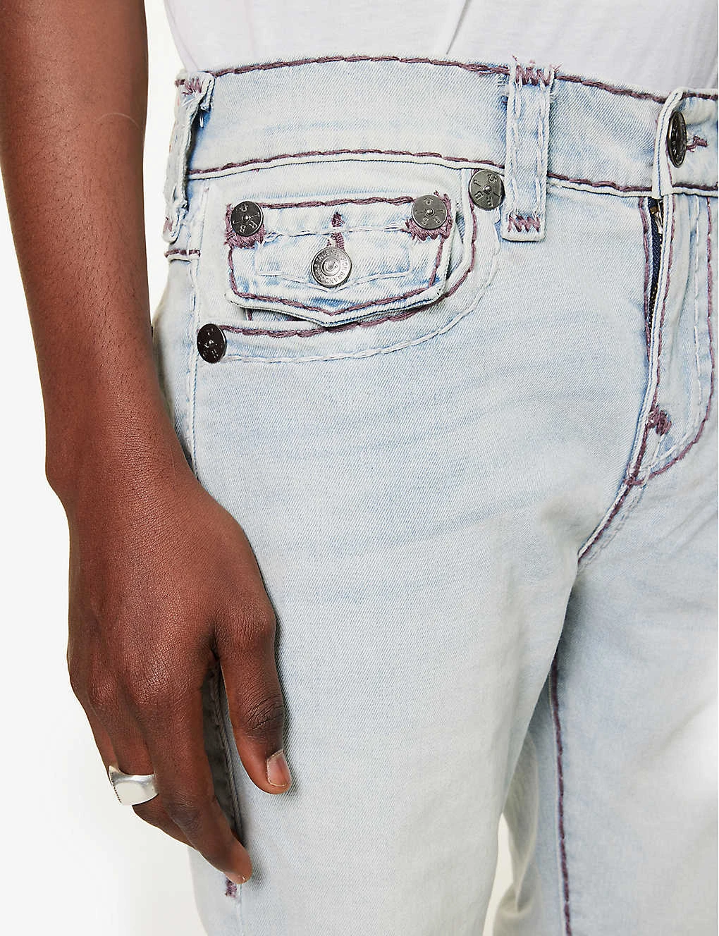 True Religion Rocco Tapered-leg Regular-fit Stretch-denim Jeans 5 True Religion Rocco Tapered-leg Regular-fit Stretch-denim Jeans - Image 5