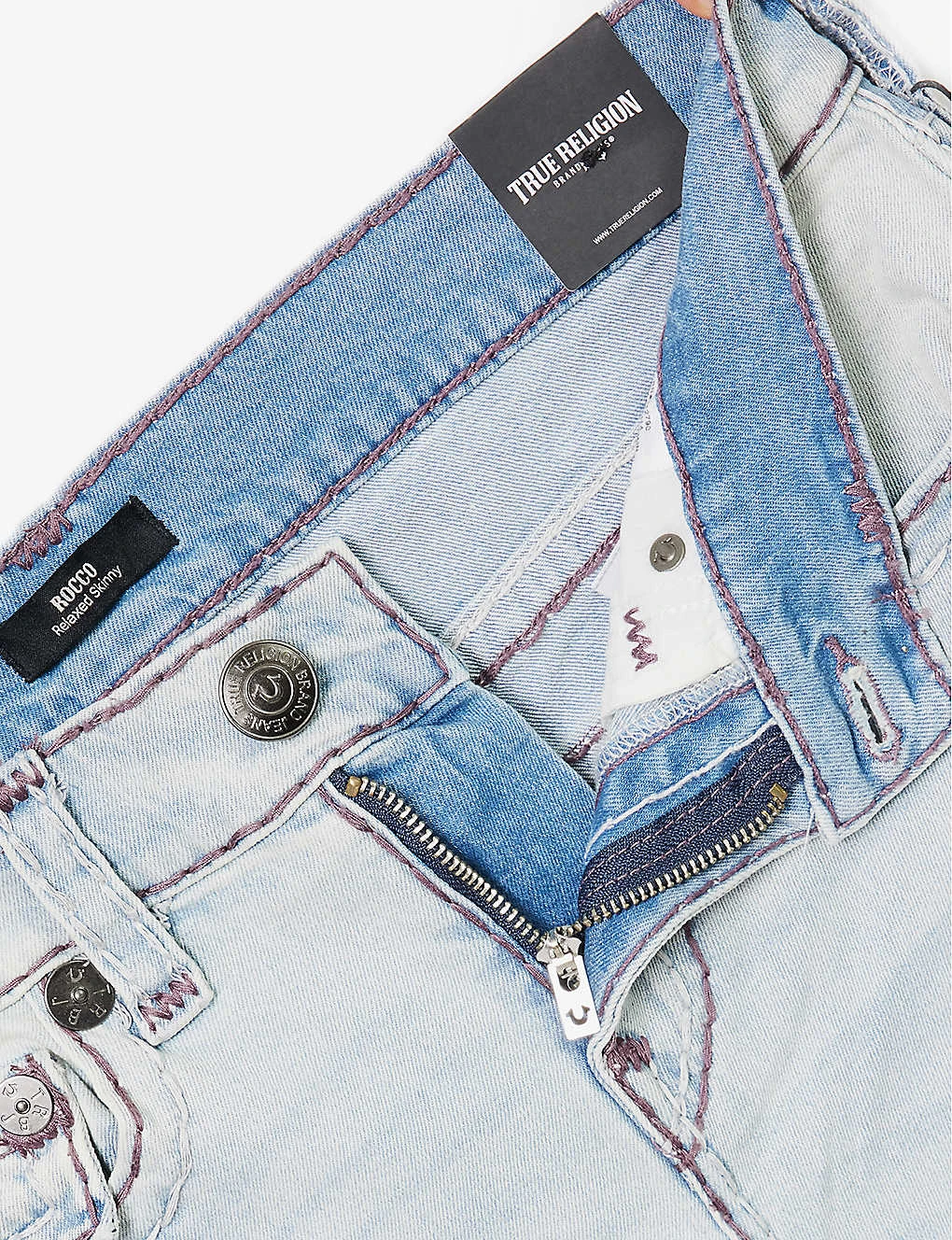 True Religion Rocco Tapered-leg Regular-fit Stretch-denim Jeans 7 True Religion Rocco Tapered-leg Regular-fit Stretch-denim Jeans - Image 7