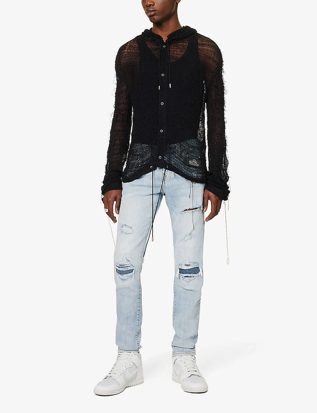 True Religion Ultra Skinny Distressed Tapered-leg Slim-fit Stretch-denim Jeans 2 True Religion Ultra Skinny Distressed Tapered-leg Slim-fit Stretch-denim Jeans - Image 2