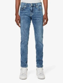 True Religion Ultra Skinny Tapered-leg Slim-fit Stretch-denim Jeans 9 True Religion Ultra Skinny Tapered-leg Slim-fit Stretch-denim Jeans -Outlet Daily Tops Store R04134919 MOUNTAINLAURELMEDIUM ALT02