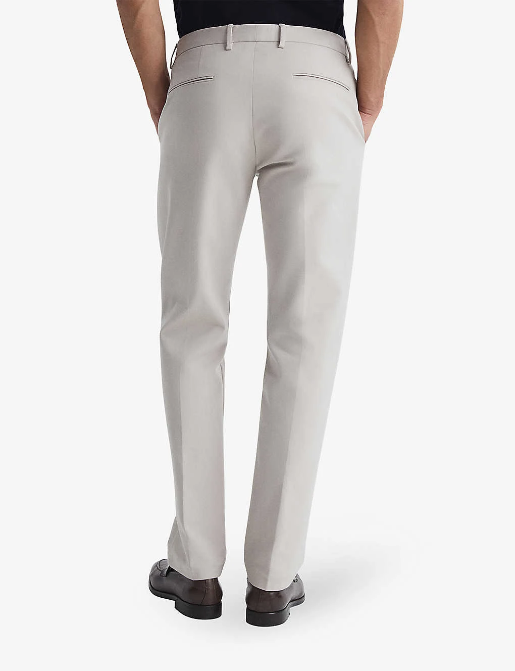 Reiss Eastbury Slim-fit Mid-rise Stretch-cotton Chinos 4 Reiss Eastbury Slim-fit Mid-rise Stretch-cotton Chinos - Image 4