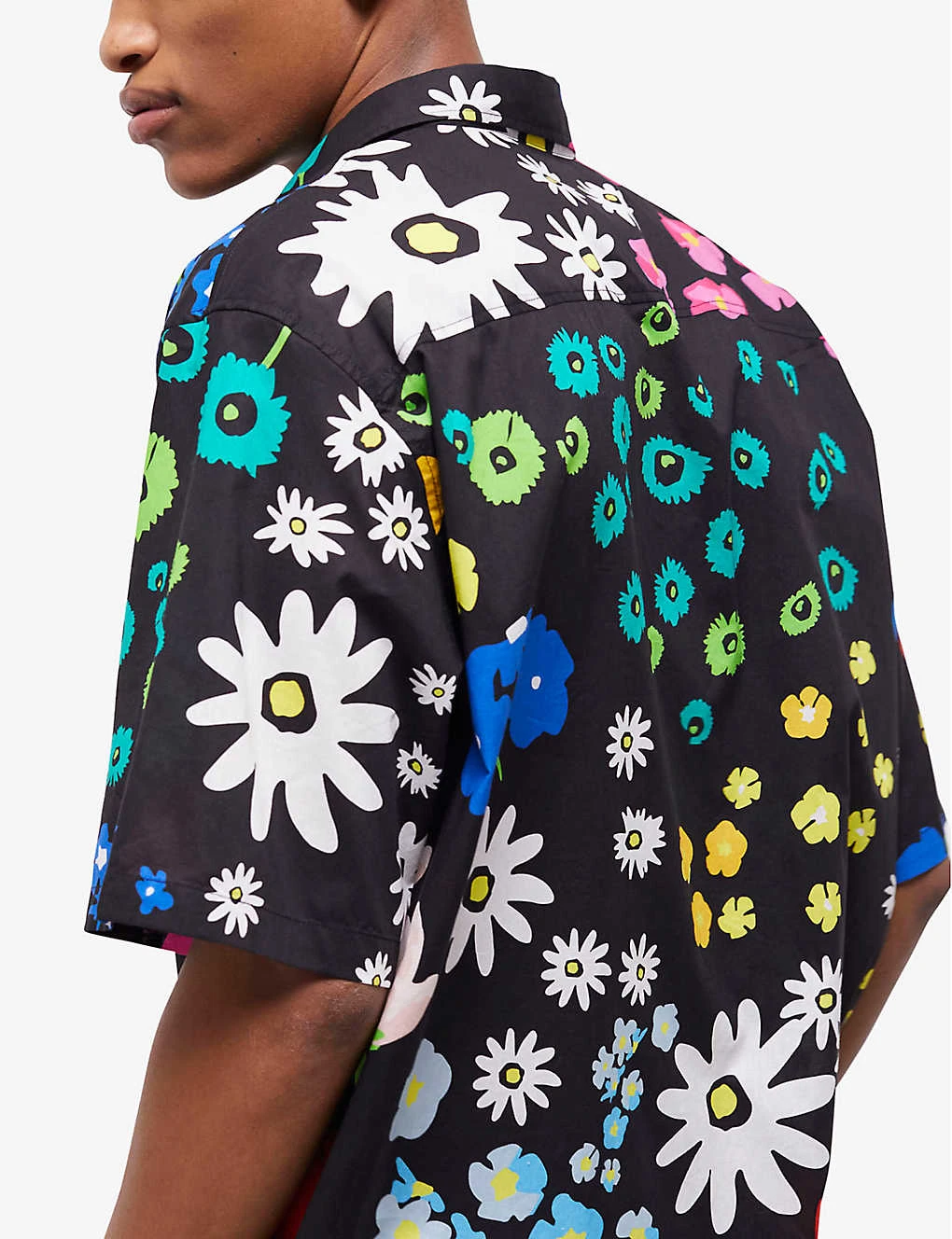 THE KOOPLES Loose-fit Flower-print Cotton Shirt 5 THE KOOPLES Loose-fit Flower-print Cotton Shirt - Image 5