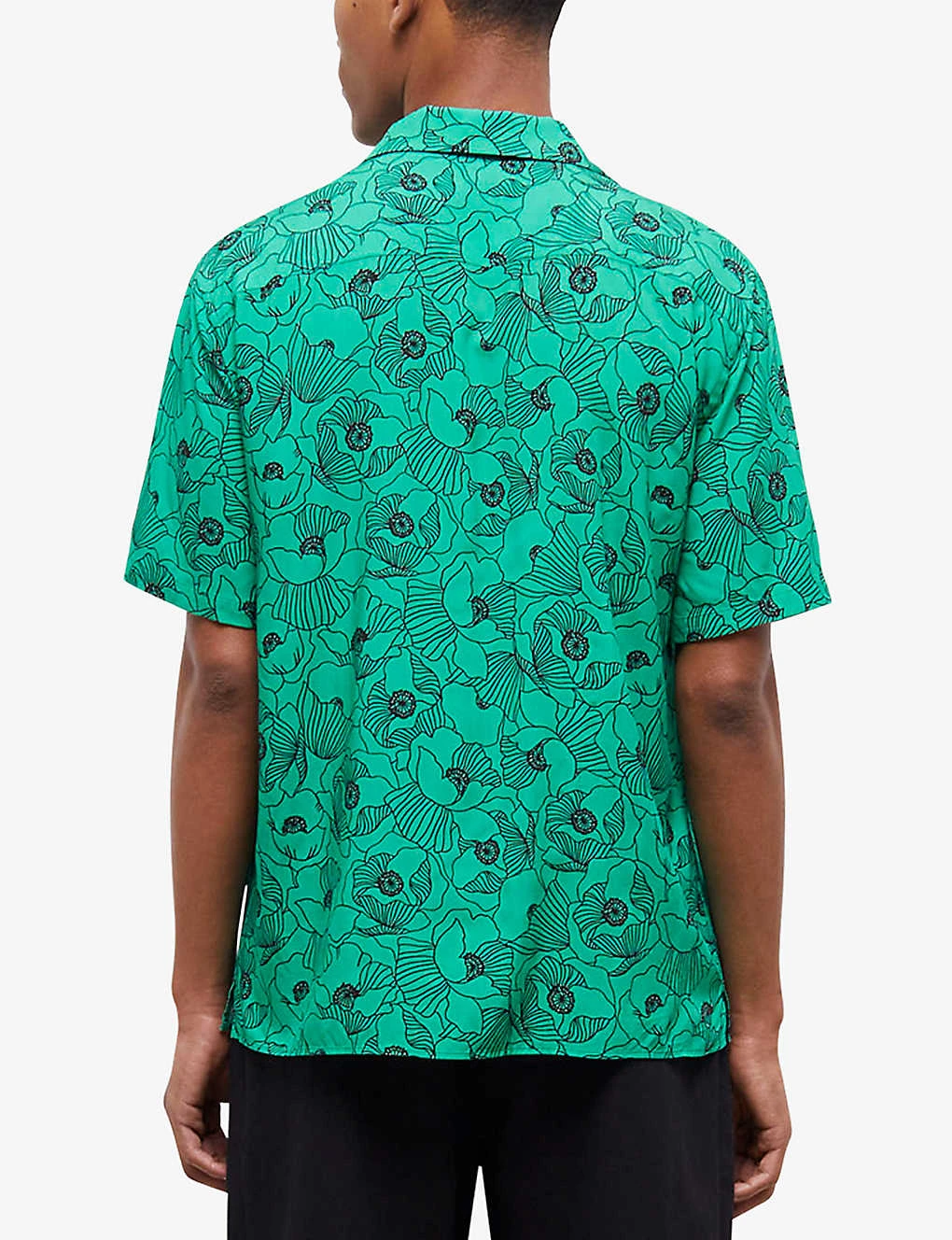 THE KOOPLES Floral-print Hawaiian Woven Shirt 4 THE KOOPLES Floral-print Hawaiian Woven Shirt - Image 4