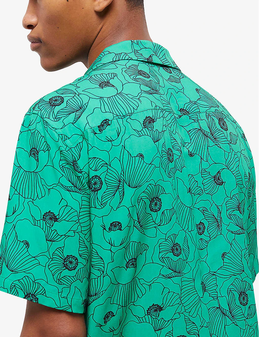 THE KOOPLES Floral-print Hawaiian Woven Shirt 5 THE KOOPLES Floral-print Hawaiian Woven Shirt - Image 5