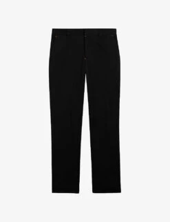 Ted Baker Sediman Straight-leg Cotton Trousers