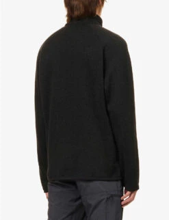 Patagonia Better Quarter-zip Recycled-polyester Sweatshirt -Outlet Daily Tops Store R04136068 BLACK ALT03