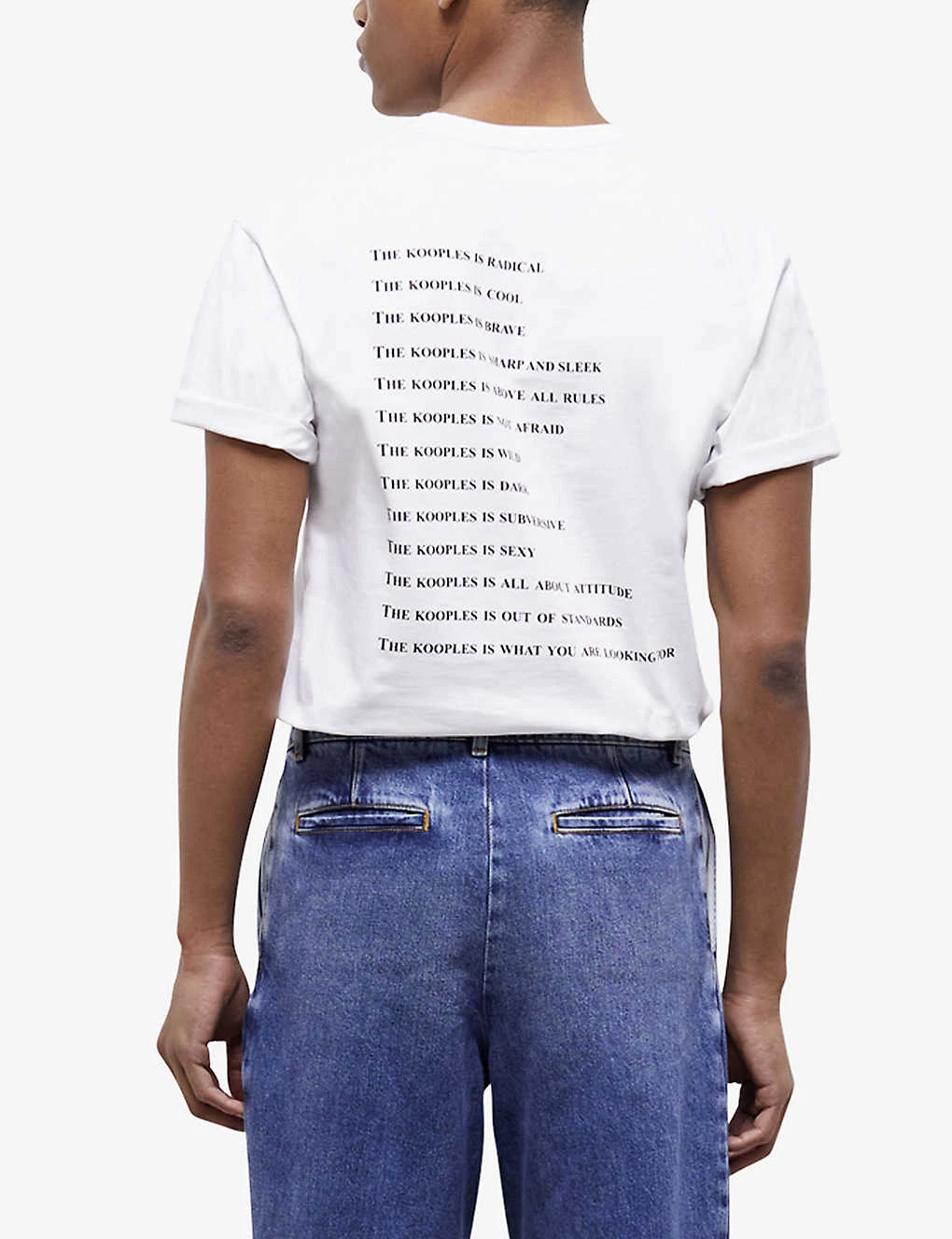 THE KOOPLES Relaxed-fit Straight-leg Low-rise Jean 4 THE KOOPLES Relaxed-fit Straight-leg Low-rise Jean - Image 4