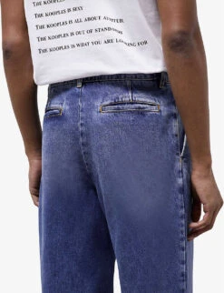 THE KOOPLES Relaxed-fit Straight-leg Low-rise Jean 9 THE KOOPLES Relaxed-fit Straight-leg Low-rise Jean -Outlet Daily Tops Store R04137101 BLUE6 ALT04