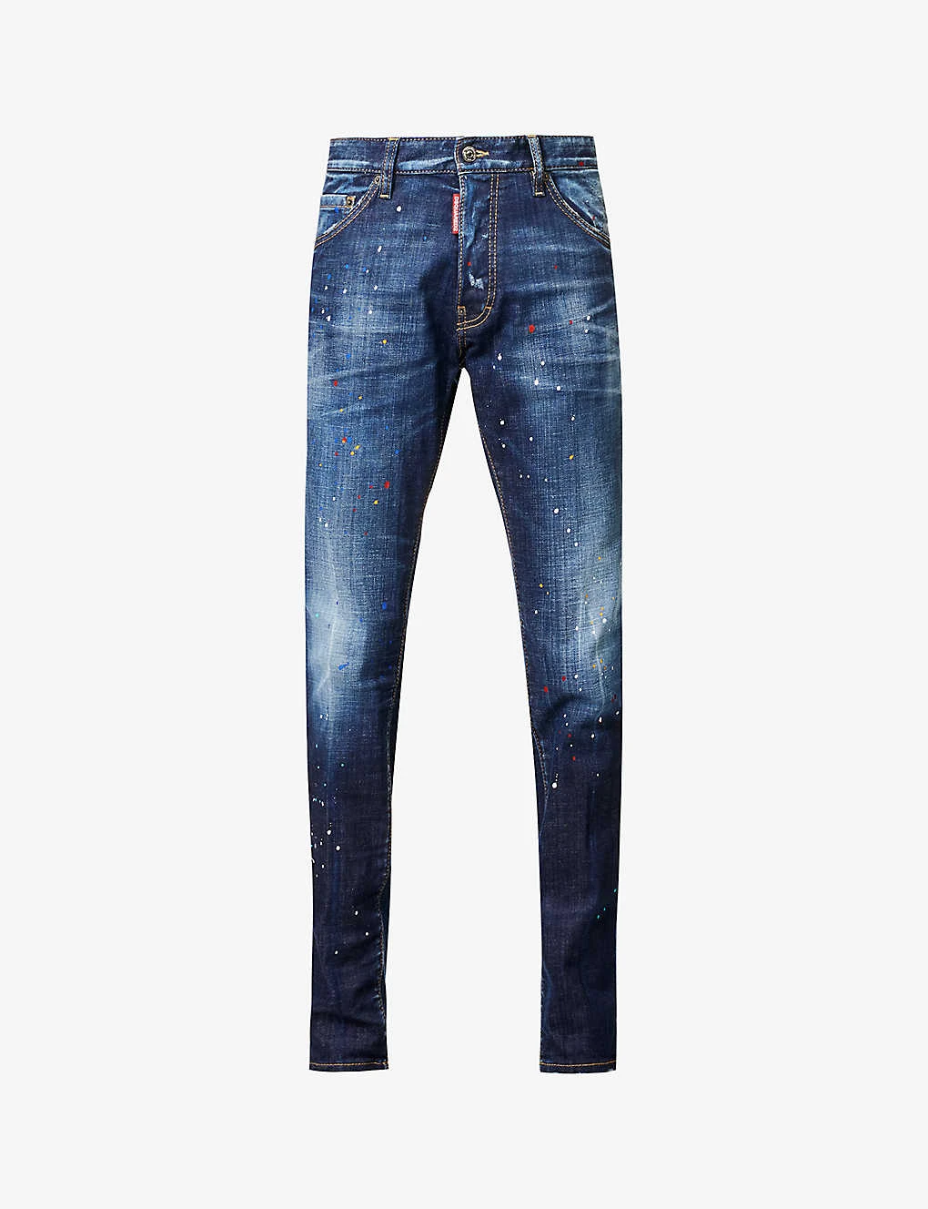 DSQUARED2 Cool Guy Contrast-stitch Slim-fit Stretch-denim Jeans 1 DSQUARED2 Cool Guy Contrast-stitch Slim-fit Stretch-denim Jeans