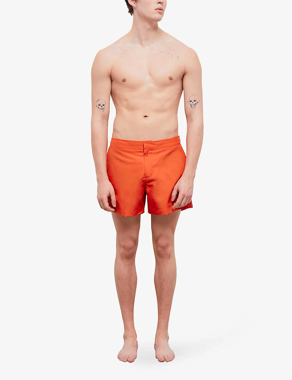 THE KOOPLES Elasticated-waist Side-slip Woven Swim Shorts 2 THE KOOPLES Elasticated-waist Side-slip Woven Swim Shorts - Image 2