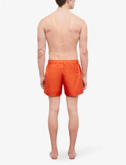 THE KOOPLES Elasticated-waist Side-slip Woven Swim Shorts 8 THE KOOPLES Elasticated-waist Side-slip Woven Swim Shorts -Outlet Daily Tops Store R04138180 ORA01 ALT03