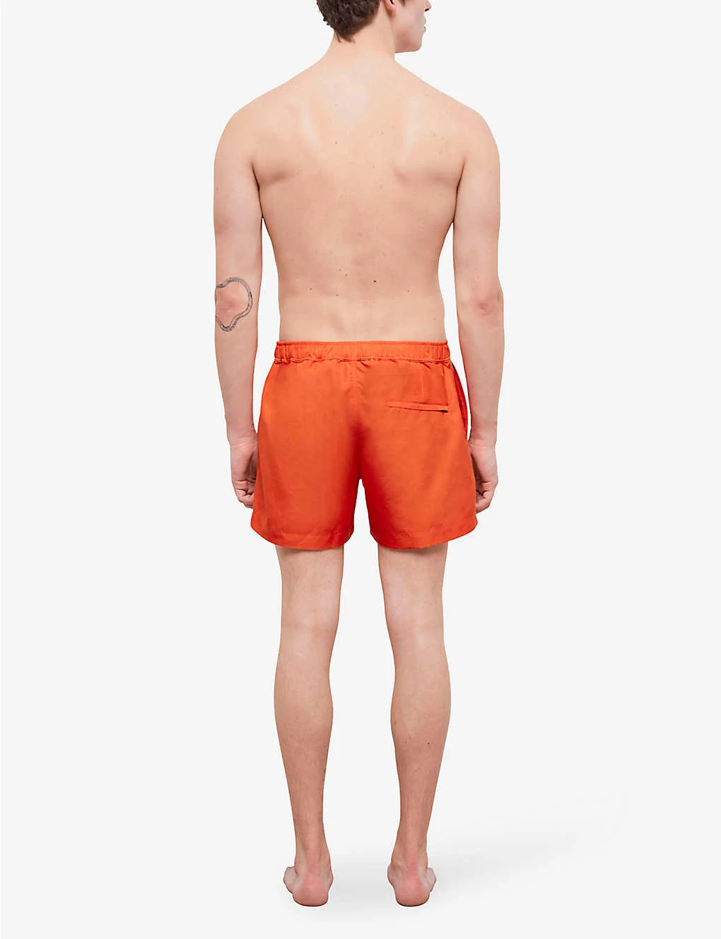 THE KOOPLES Elasticated-waist Side-slip Woven Swim Shorts 4 THE KOOPLES Elasticated-waist Side-slip Woven Swim Shorts - Image 4