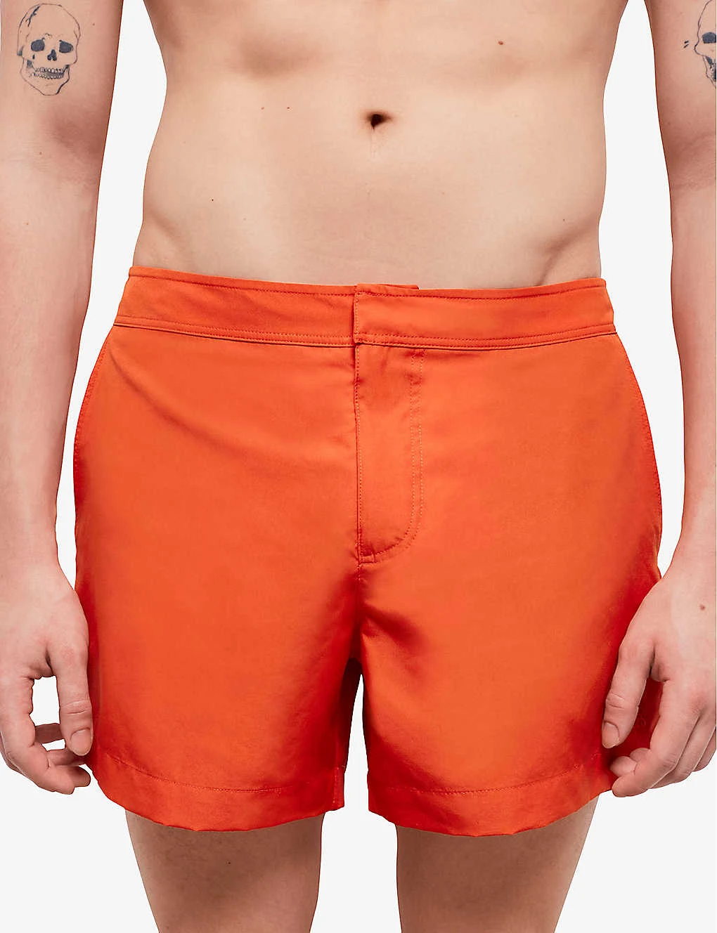 THE KOOPLES Elasticated-waist Side-slip Woven Swim Shorts 5 THE KOOPLES Elasticated-waist Side-slip Woven Swim Shorts - Image 5