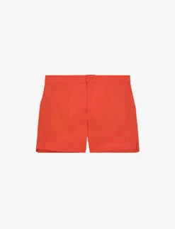 THE KOOPLES Elasticated-waist Side-slip Woven Swim Shorts