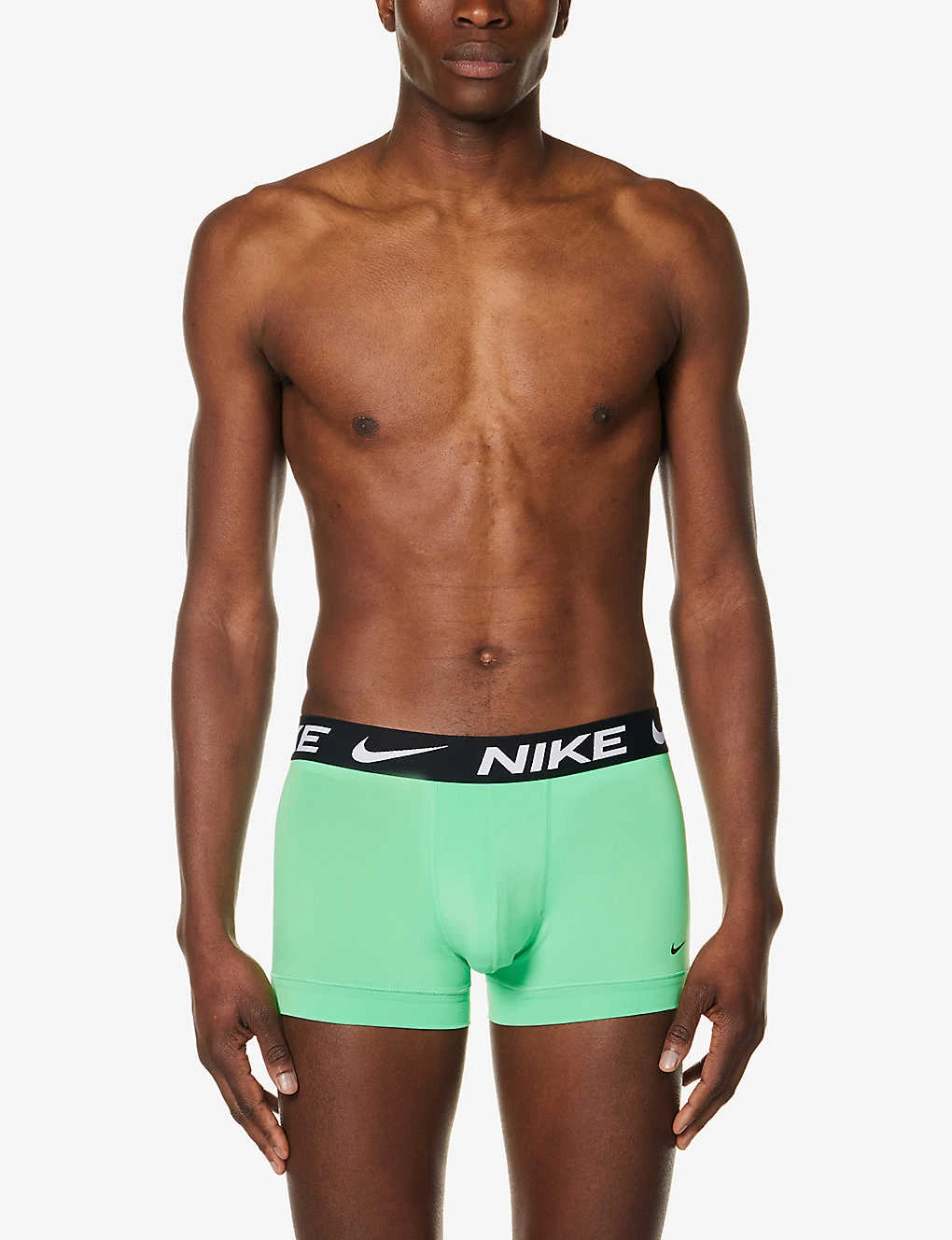 Nike Logo-waistband Pack Of Three Stretch-recycled Polyester Trunks 2 Nike Logo-waistband Pack Of Three Stretch-recycled Polyester Trunks - Image 2
