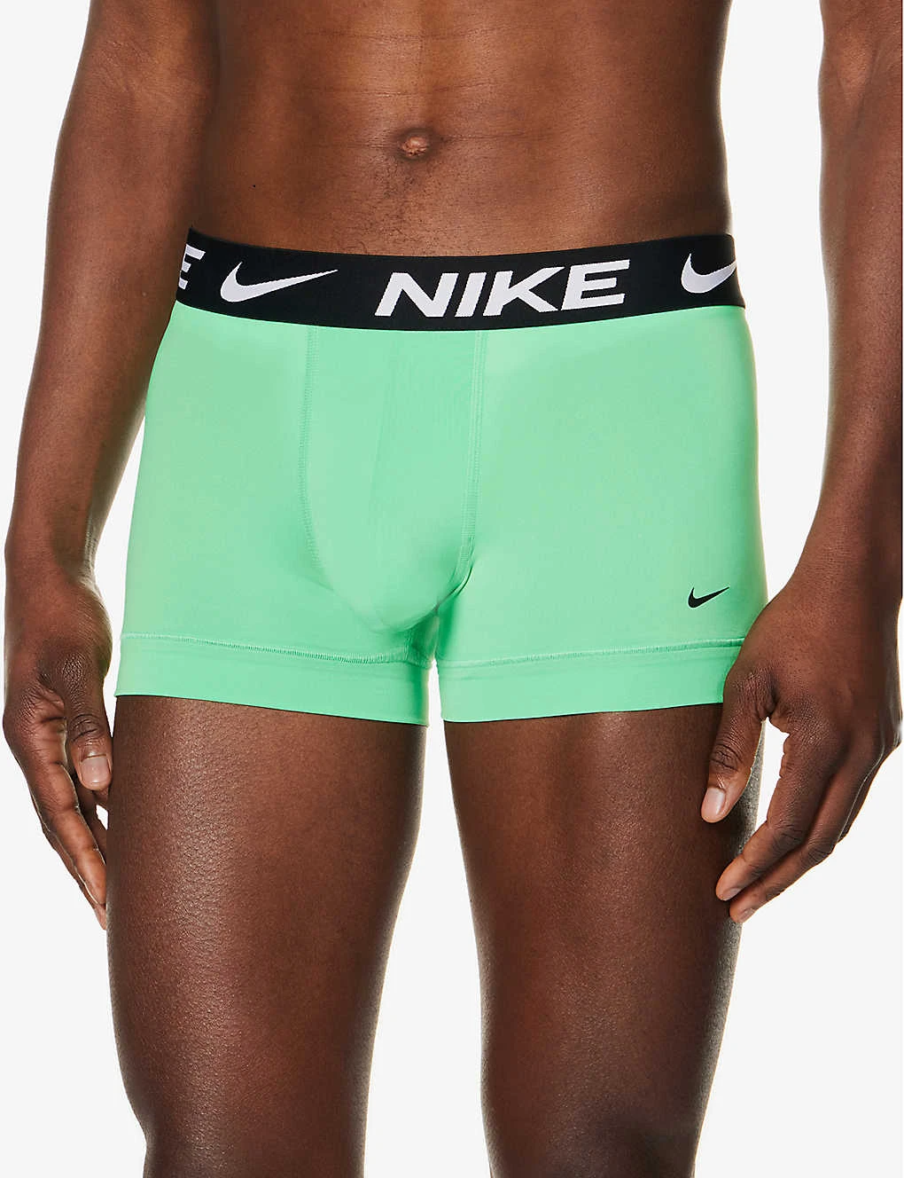 Nike Logo-waistband Pack Of Three Stretch-recycled Polyester Trunks 4 Nike Logo-waistband Pack Of Three Stretch-recycled Polyester Trunks - Image 4