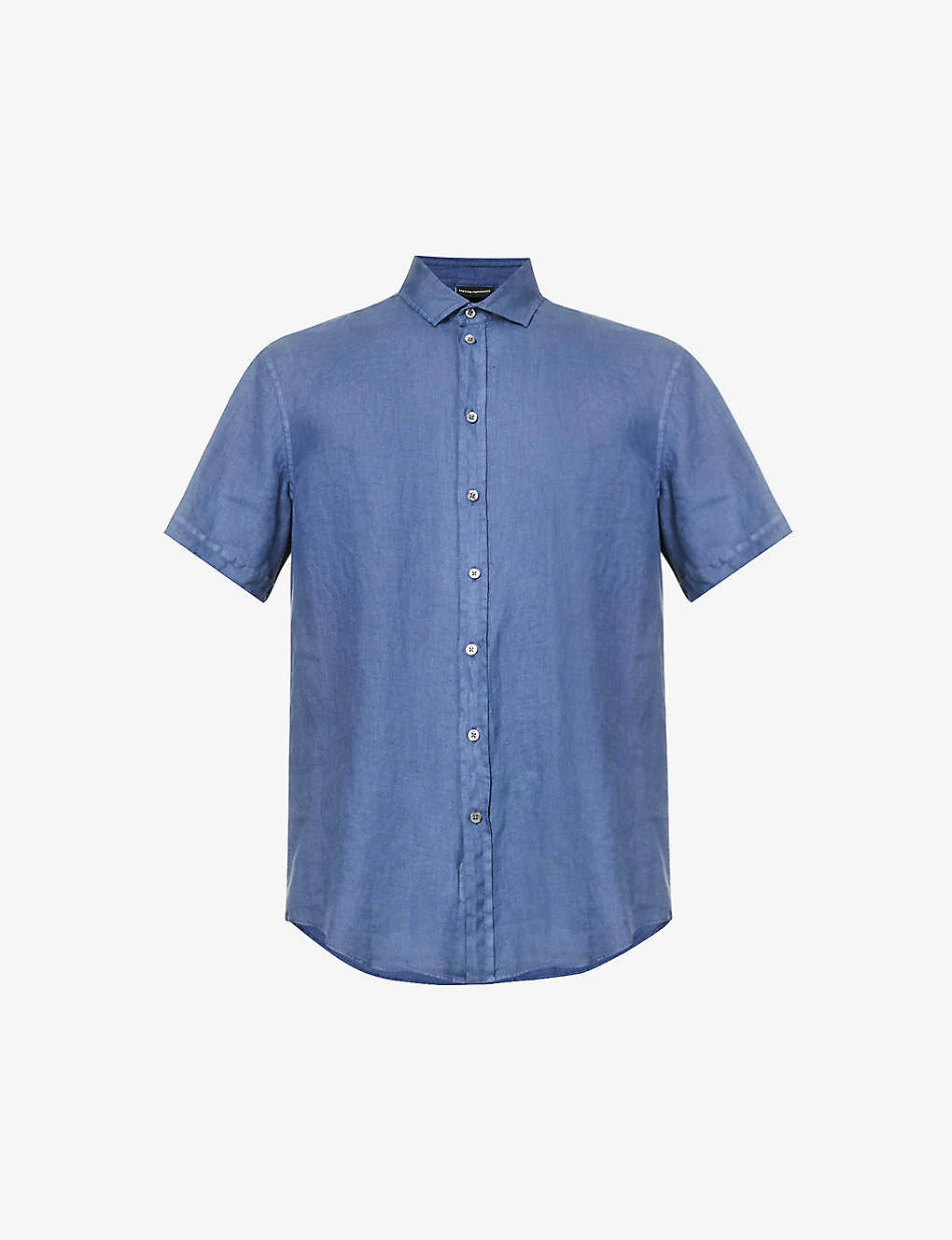Emporio Armani Regular-fit Linen Shirt 1 Emporio Armani Regular-fit Linen Shirt