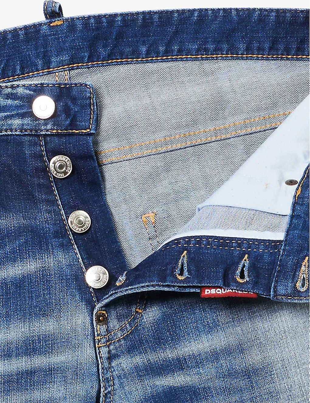 DSQUARED2 Cool Guy Contrast-stitch Slim-fit Stretch-denim Jeans 7 DSQUARED2 Cool Guy Contrast-stitch Slim-fit Stretch-denim Jeans - Image 7