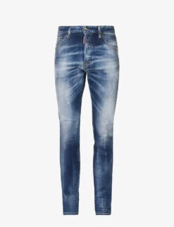 DSQUARED2 Cool Guy Contrast-stitch Slim-fit Stretch-denim Jeans