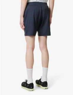 Vuori Ponto Elasticated-waistband Stretch Recycled-polyester Shorts 8 Vuori Ponto Elasticated-waistband Stretch Recycled-polyester Shorts -Outlet Daily Tops Store R04146299 MIDNIGHTHEATHER ALT03