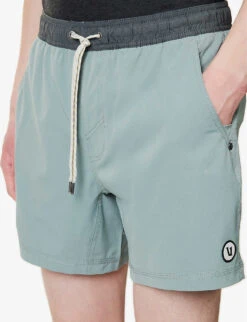 Vuori Kore Elasticated-waistband Stretch-woven Shorts 9 Vuori Kore Elasticated-waistband Stretch-woven Shorts -Outlet Daily Tops Store R04146309 STORMY ALT04