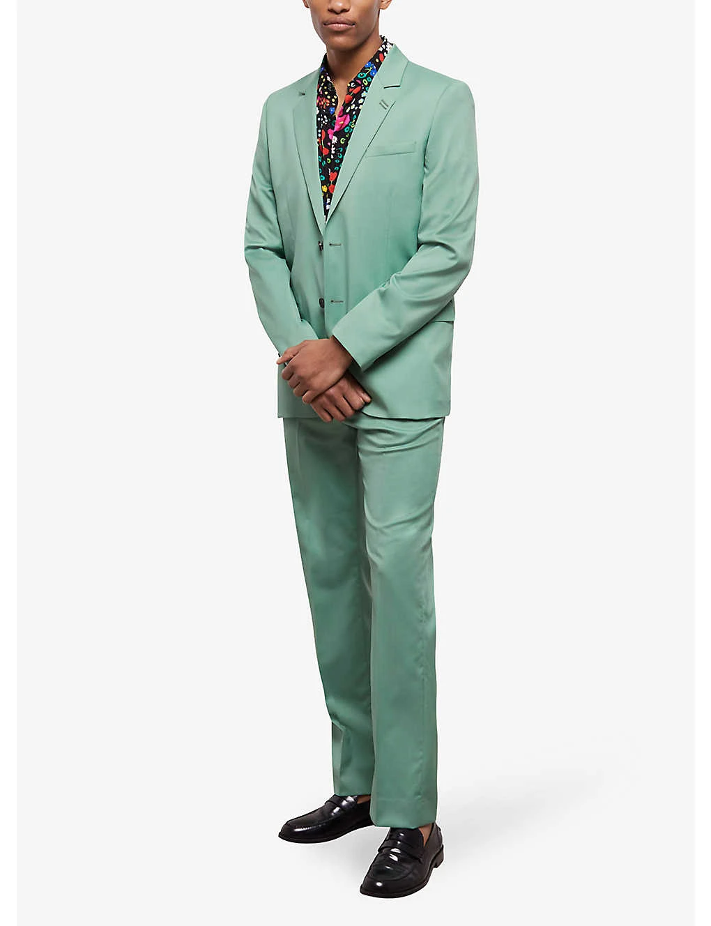 THE KOOPLES Slim-fit Straight-leg Wool Trousers 2 THE KOOPLES Slim-fit Straight-leg Wool Trousers - Image 2