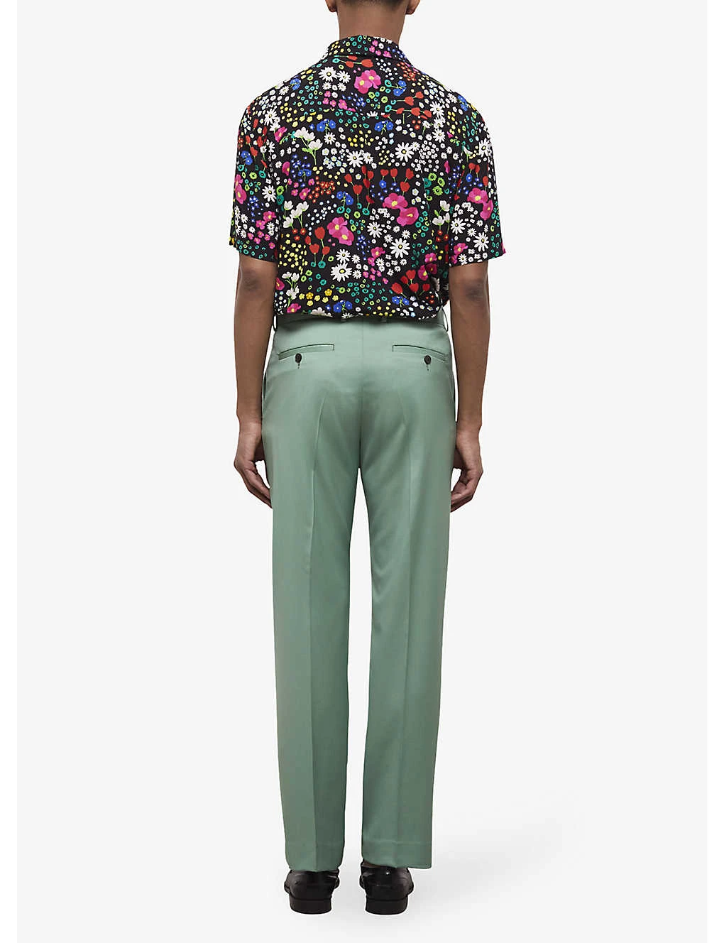 THE KOOPLES Slim-fit Straight-leg Wool Trousers 4 THE KOOPLES Slim-fit Straight-leg Wool Trousers - Image 4