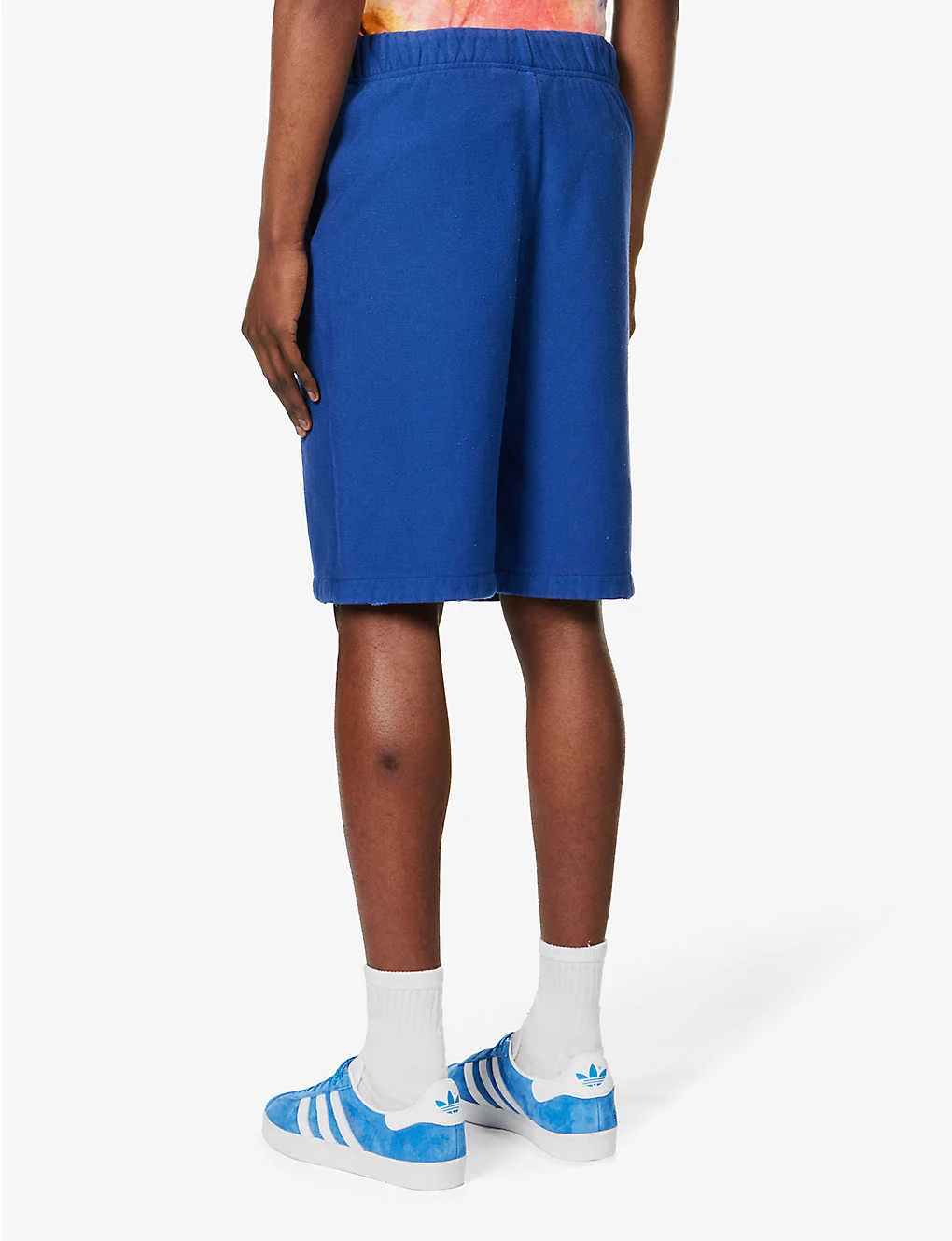 Champion Logo-appliqué Raw-hem Cotton-blend Shorts 4 Champion Logo-appliqué Raw-hem Cotton-blend Shorts - Image 4