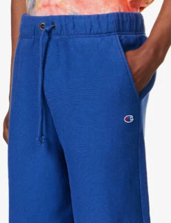 Champion Logo-appliqué Raw-hem Cotton-blend Shorts 9 Champion Logo-appliqué Raw-hem Cotton-blend Shorts -Outlet Daily Tops Store R04147780 BWB ALT04