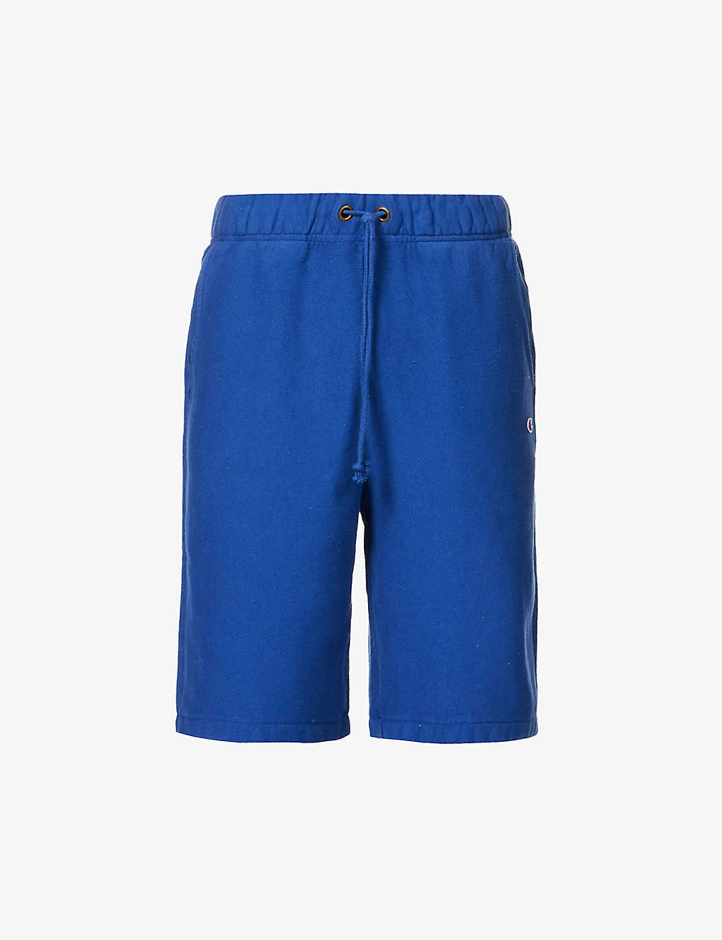 Champion Logo-appliqué Raw-hem Cotton-blend Shorts 1 Champion Logo-appliqué Raw-hem Cotton-blend Shorts