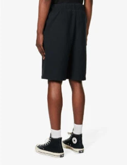 Champion Brand-appliqué Bermuda Stretch-cotton Shorts 8 Champion Brand-appliqué Bermuda Stretch-cotton Shorts -Outlet Daily Tops Store R04147790 BAY ALT03