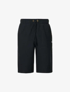 Champion Brand-appliqué Bermuda Stretch-cotton Shorts