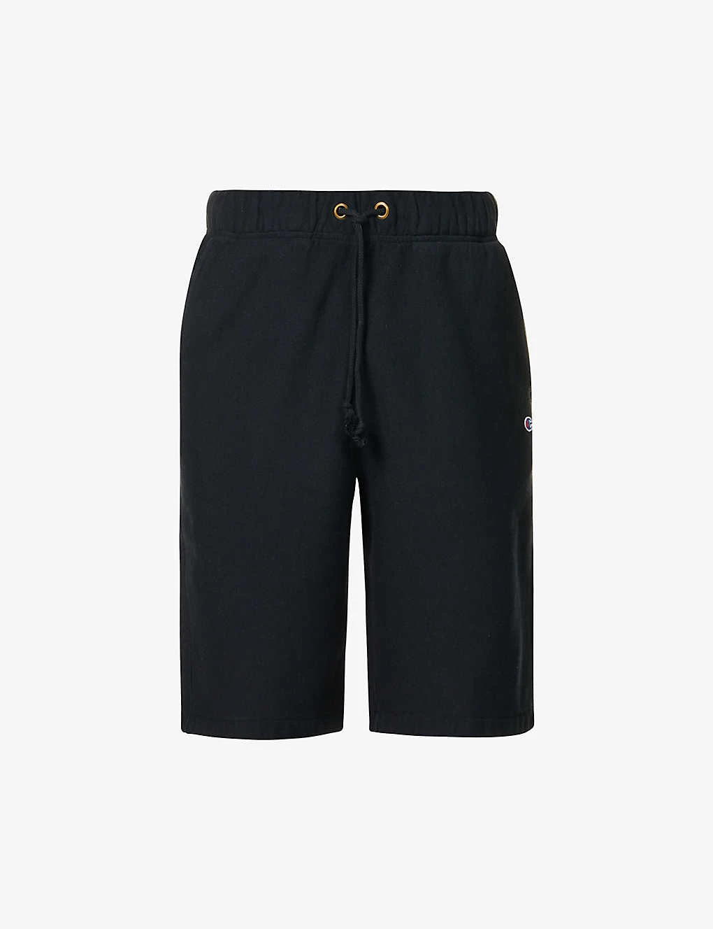 Champion Brand-appliqué Bermuda Stretch-cotton Shorts 1 Champion Brand-appliqué Bermuda Stretch-cotton Shorts