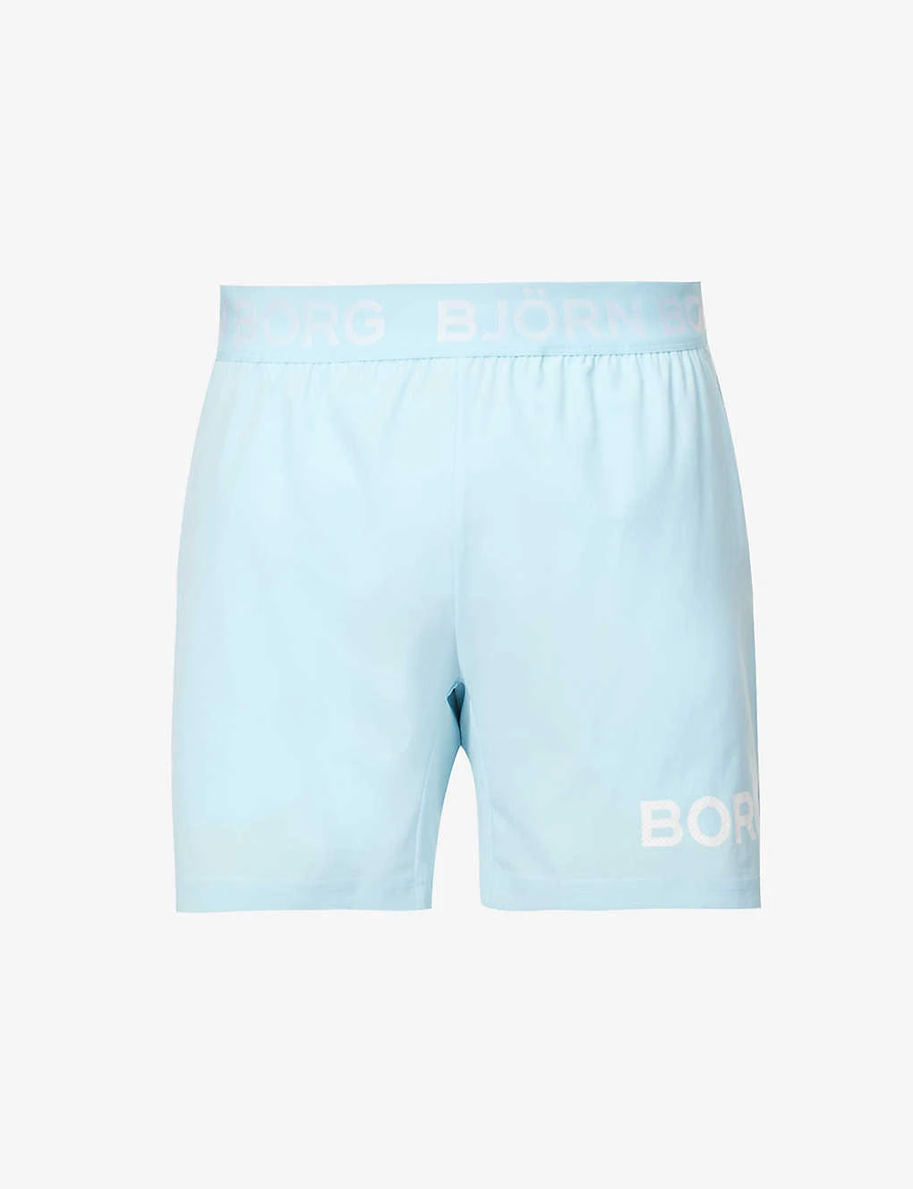 Bjorn Borg Borg Brand-print Stretch-recycled Polyester Shorts 1 Bjorn Borg Borg Brand-print Stretch-recycled Polyester Shorts