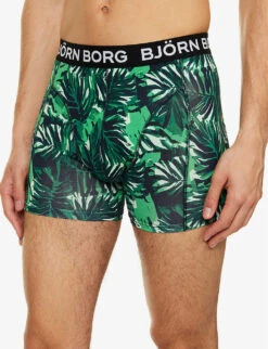 Bjorn Borg Logo-waistband Pack Of Seven Stretch-cotton Boxers 7 Bjorn Borg Logo-waistband Pack Of Seven Stretch-cotton Boxers -Outlet Daily Tops Store R04148071 MIX ALT03