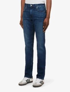 Paige Normandie Faded-wash Straight-fit Stretch-denim Jeans -Outlet Daily Tops Store R04148192 HARTWEG ALT02