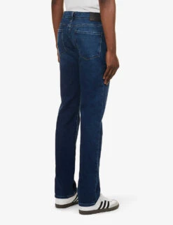 Paige Normandie Faded-wash Straight-fit Stretch-denim Jeans -Outlet Daily Tops Store R04148192 HARTWEG ALT03