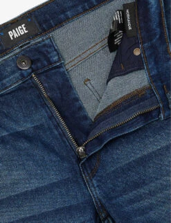 Paige Normandie Faded-wash Straight-fit Stretch-denim Jeans -Outlet Daily Tops Store R04148192 HARTWEG ALT06